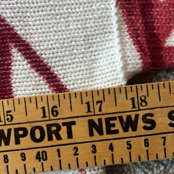 Chico's Tropical Print Linen Blend Knit Short Sleeve Sweater Size S - Picture 8 of 8